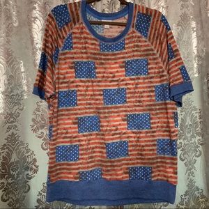 Lularoe vintage Jane Americana XL